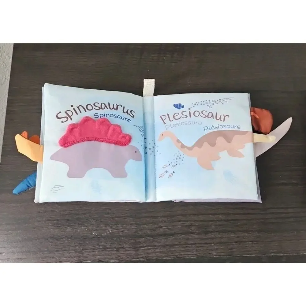 Soft Baby Dinosaur Book Touch & Feel Crinkle Book